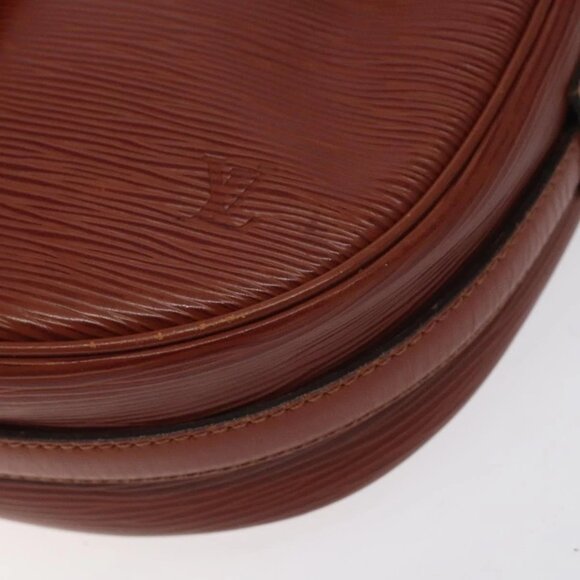 LOUIS VUITTON Epi Jeune FilleMM Shoulder Bag Brown M52153 LV Auth 129846 - Picture 5 of 16